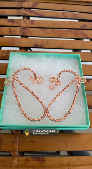 Copper Earcuffs (pair)