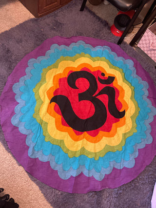 Chakra Om Tapestry