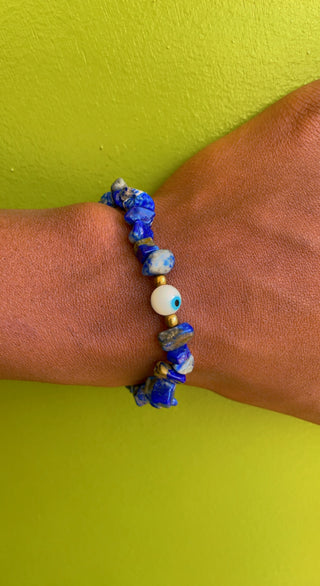 Lapis Lazuli Goddess Bracelet